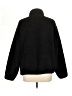 Uniqlo 100% Polyester Solid Black Faux Fur Jacket Size L - photo 2