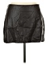 Windsor Solid Black Faux Leather Skirt Size L - photo 1