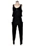 Eberjey 100% Cotton Solid Black Jumpsuit Size L - photo 1