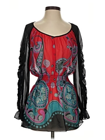 Bisou Bisou 3/4 Sleeve Blouse (view 1)