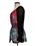 Bisou Bisou 100% Polyester Red 3/4 Sleeve Blouse Size S - photo 5