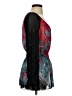 Bisou Bisou 100% Polyester Red 3/4 Sleeve Blouse Size S - photo 4