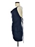 Unbranded 100% Polyester Solid Blue Cocktail Dress Size M - photo 5