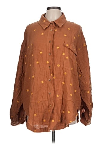 Easel Long Sleeve Blouse (view 1)
