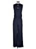 Sarin Mathews Solid Blue Jumpsuit Size 2 - photo 2