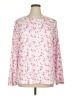 Ekouaer Pink Long Sleeve Blouse Size XL - photo 1