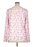 Ekouaer Pink Long Sleeve Blouse Size XL - photo 2