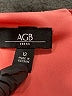AGB Color Block Orange Casual Dress Size 12 - photo 7