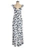 Lost in Lunar Floral Blue Jumpsuit Size 4 - photo 1