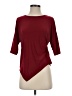 Patchington Burgundy 3/4 Sleeve Top Size XS - photo 1