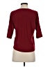 Patchington Burgundy 3/4 Sleeve Top Size XS - photo 2