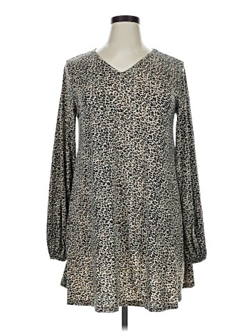 Tickled Teal Casual Dress (view 1)