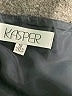Kasper 100% Polyester Solid Black Casual Skirt Size 10 - photo 4