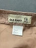 Old Navy Metallic Tan Casual Skirt Size 6 - photo 4