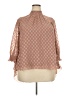 DR2 Brown 3/4 Sleeve Blouse Size XXL (estimated) - photo 1