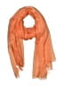 Calvin Klein 100% Polyester Solid Orange Scarf One size - photo 1