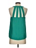 Forever 21 100% Polyester Green Sleeveless Blouse Size S - photo 2