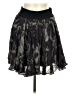 Robert Rodriguez 100% Silk Camo Black Silk Skirt Size 8 - photo 1