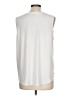 Ann Taylor Ivory Sleeveless Blouse Size L - photo 2