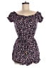 Bebop 100% Rayon Polka Dots Blue Romper Size M - photo 1