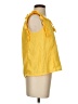 Max Studio 100% Polyester Yellow Sleeveless Blouse Size XS - photo 4