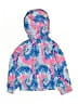 Pink Platinum 100% Polyester Tie-dye Blue Snow Jacket Size 3T - photo 2