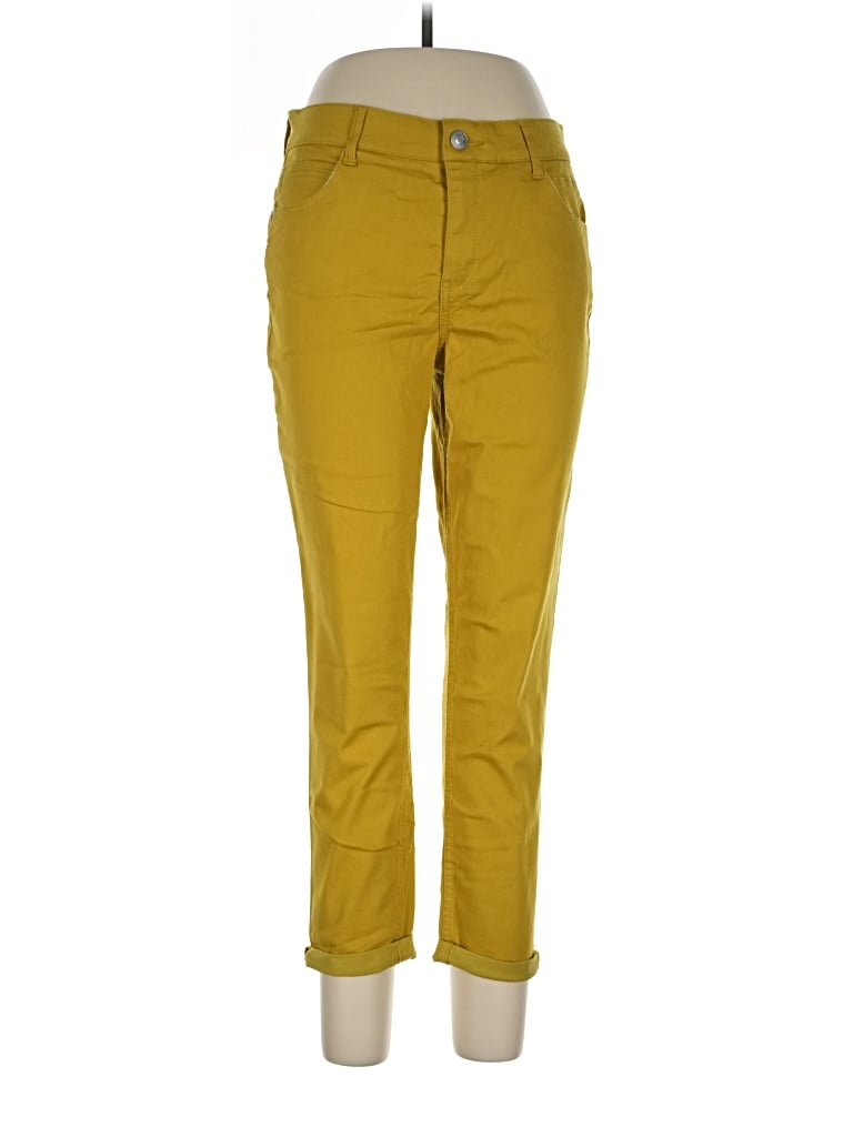 Pre-owned Gibson Latimer Casual Pants In Yellow