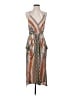 BCBGeneration Chevron-herringbone Tan Casual Dress Size S - photo 1
