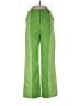Unbranded 100% Polyester Color Block Green Casual Pants Size L - photo 1