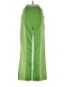 Unbranded 100% Polyester Color Block Green Casual Pants Size L - photo 2