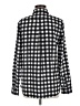 Banana Republic 100% Polyester Checkered-gingham Black Long Sleeve Blouse Size M - photo 2