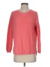 525 America 100% Cotton Solid Pink Pullover Sweater Size S - photo 1