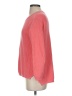 525 America 100% Cotton Solid Pink Pullover Sweater Size S - photo 5