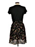 Bailey Blue Floral Black Casual Dress Size L - photo 2