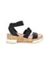 Steve Madden Black Wedges Size 6 1/2 - photo 1