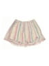 ME 100% Polyester Stripes Ivory Skirt Size 4T - photo 1