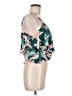 Torrid 100% Rayon Floral Tropical Multi Color Green Sleeveless Blouse Size Med Plus (00) - photo 4