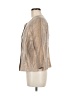 Chico's 100% Linen Metallic Gold Jacket Size M - photo 5