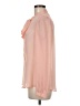 American Apparel 100% Polyester Pink Long Sleeve Blouse Size M - photo 5
