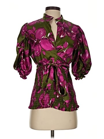 Allen B. by Allen Schwartz 3/4 Sleeve Blouse (view 1)