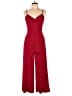 Shein Solid Red Jumpsuit Size 6 - photo 1