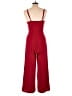 Shein Solid Red Jumpsuit Size 6 - photo 2