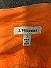J. Peterman 100% Cotton Orange Long Sleeve Button-Down Shirt Size S - photo 7