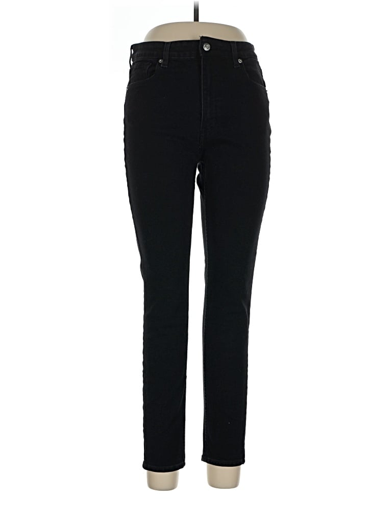 Pre-owned H&m Jeggings In Black
