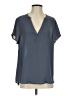 Torrid 100% Polyester Gray Short Sleeve Blouse Size Med Plus (00) - photo 1