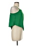 Shein 100% Polyester Green Sleeveless Blouse Size 6 - photo 4