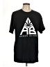 Gildan 100% Cotton Black Short Sleeve Top Size L - photo 1