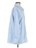 Unbranded 100% Polyester Stripes Blue Long Sleeve Blouse Size 1X - photo 4