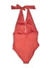 Cupshe Solid Orange One Piece Swimsuit Size M - photo 2