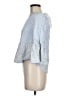 Zara Blue 3/4 Sleeve Blouse Size M - photo 5